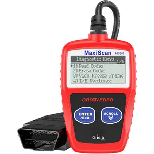 OBD2 Scanner MS309 Automotive Check Engine Code Reader, Check Emission  Status, CAN Diagnostic Scan Tool for All OBDII Protocol  After 1996