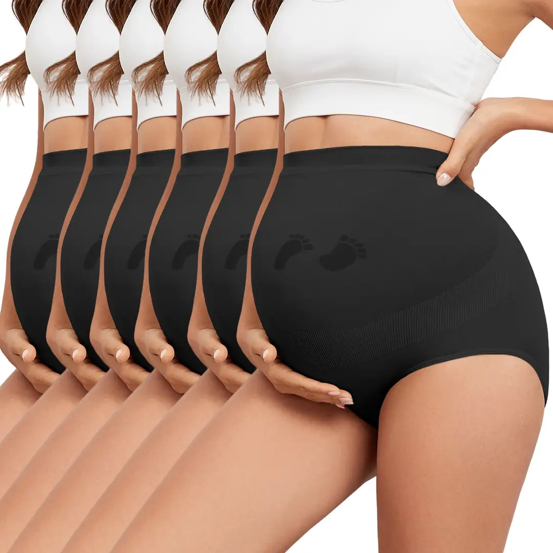 Affordable Maternity Underwear Pack Maternity Underwear Seamless High Waisted Maternity Panties Over Bump Pregnancy Belly Support Fall Maternity Dress