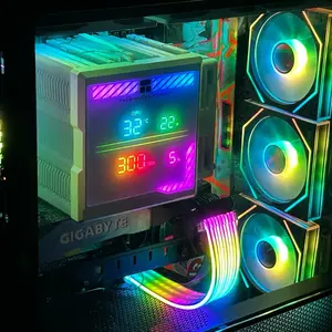 Custom Built Gaming Station for Advanced Users with RGB Lighting and High-Performance Components
