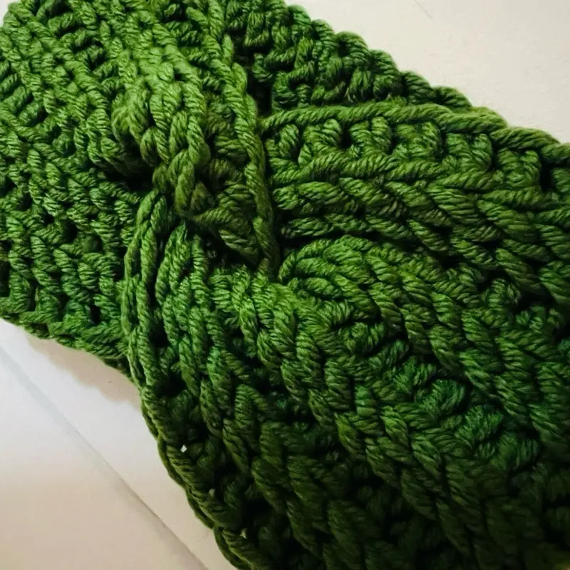 Handmade crochet ear warmers