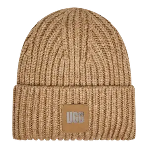 UGG Chunky Rib Beanie Women Beanie Camel