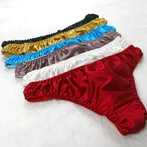Mulberry silk silk men's contracted low waist sexy T pants thong comfortable breathe freely pure silk underwear