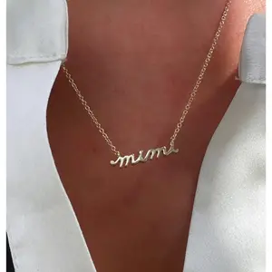 Gold Mimi Necklace – Celebrate Your Mimi in Fine Gold