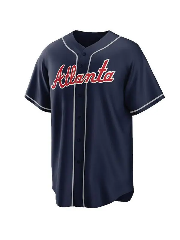 Atlanta Baseball Jersey – sporty vibe, breathable fabric, easy to style, perfect for streetwear or game day! #atlanta #jersey #baseballstyle
