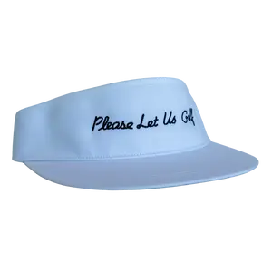 Tour Lettuce | Richardson Classic Golf Visor - White (Script)
