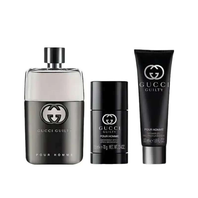Gucci Guilty Pour Homme Eau de Toilette Gift Set | 3-Piece Men’s Luxury Fragrance Collection