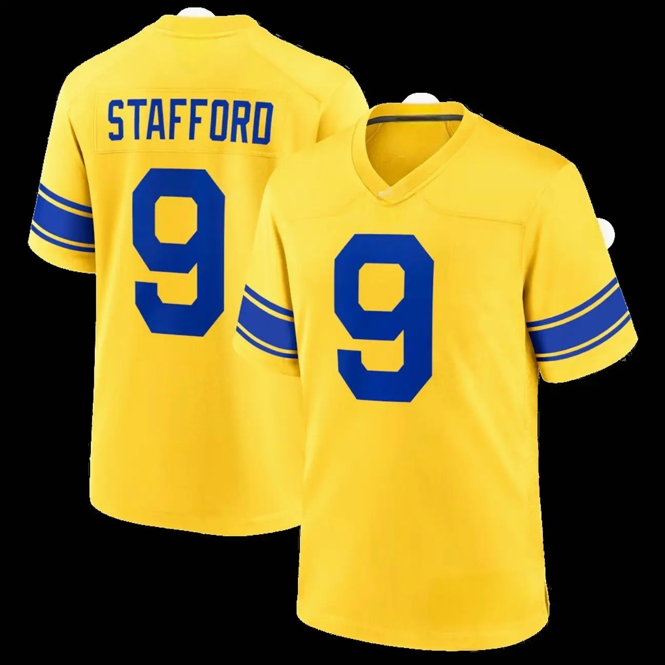 Unisex Football inspired by Stafford 9 Los Angeles Classic Sol Game Jersey