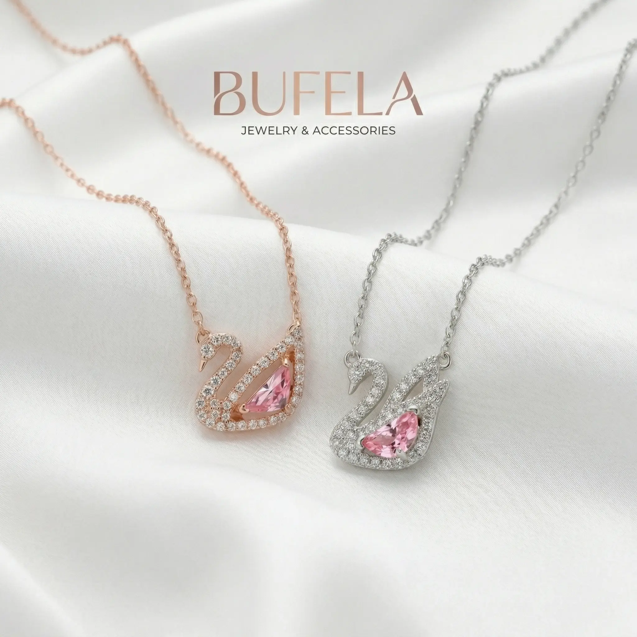 RUBYCA 5 Perline Pendenti A Fiore Con Cristalli Cecki Blu Aquamarina – Per Bracciale Europeo - 2