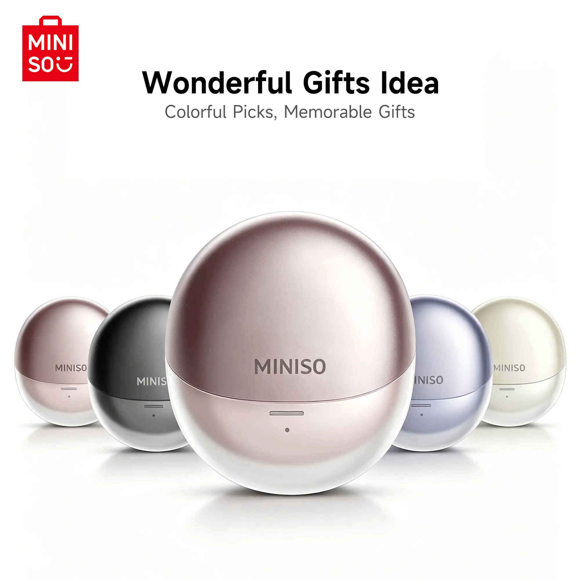 Miniso Bluetooth Wireless Earbuds Sleep Earphones,Bluetooth 6.0,Noise-Canceling Earphones.Improves sleep quality,Zero pressure on the ears when sleeping on your side,Invisible flat-head earphones,Suitable for travel and side sleepers
