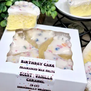 Birthday Cake Box Wax Melts Birthday Cake Box Wax Melts