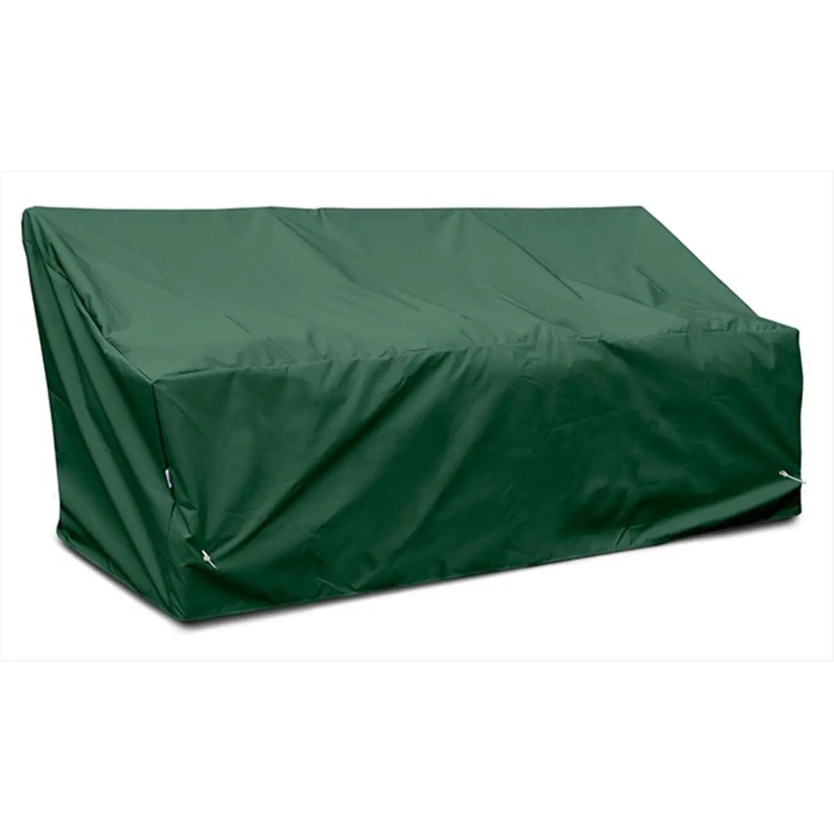 KoverRoos 66450 Weathermax Fabric All-Seasons Sofa Cover - Lightweight, 5 lbs, Breathable, Fade Resistant, Deep Fit 3-Seat Glider-Lounge Cover, Forest Green, 89 W x 36 D x 33 H in