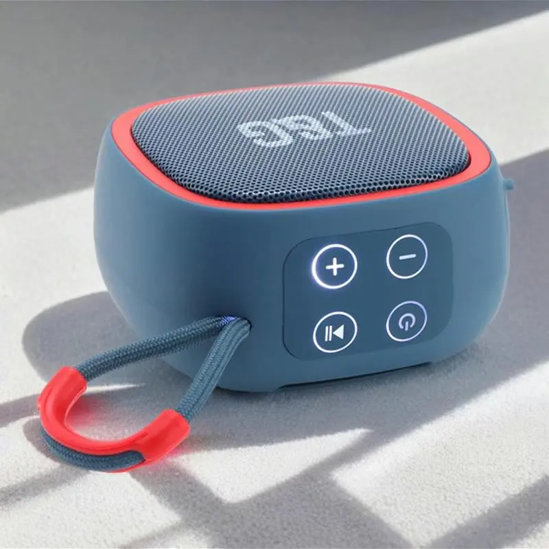 T&G TG659 Portable Wireless Stereo Speaker, IPX4 Waterproof Wireless Speaker, Small, Compact and Easy To Carry, Compatible with TF Card/USB Drive/USB/TF/FM, Outdoor Speakers, Multifunctional Desktop Audio Speaker, Waterproof Rechargeable Speaker
