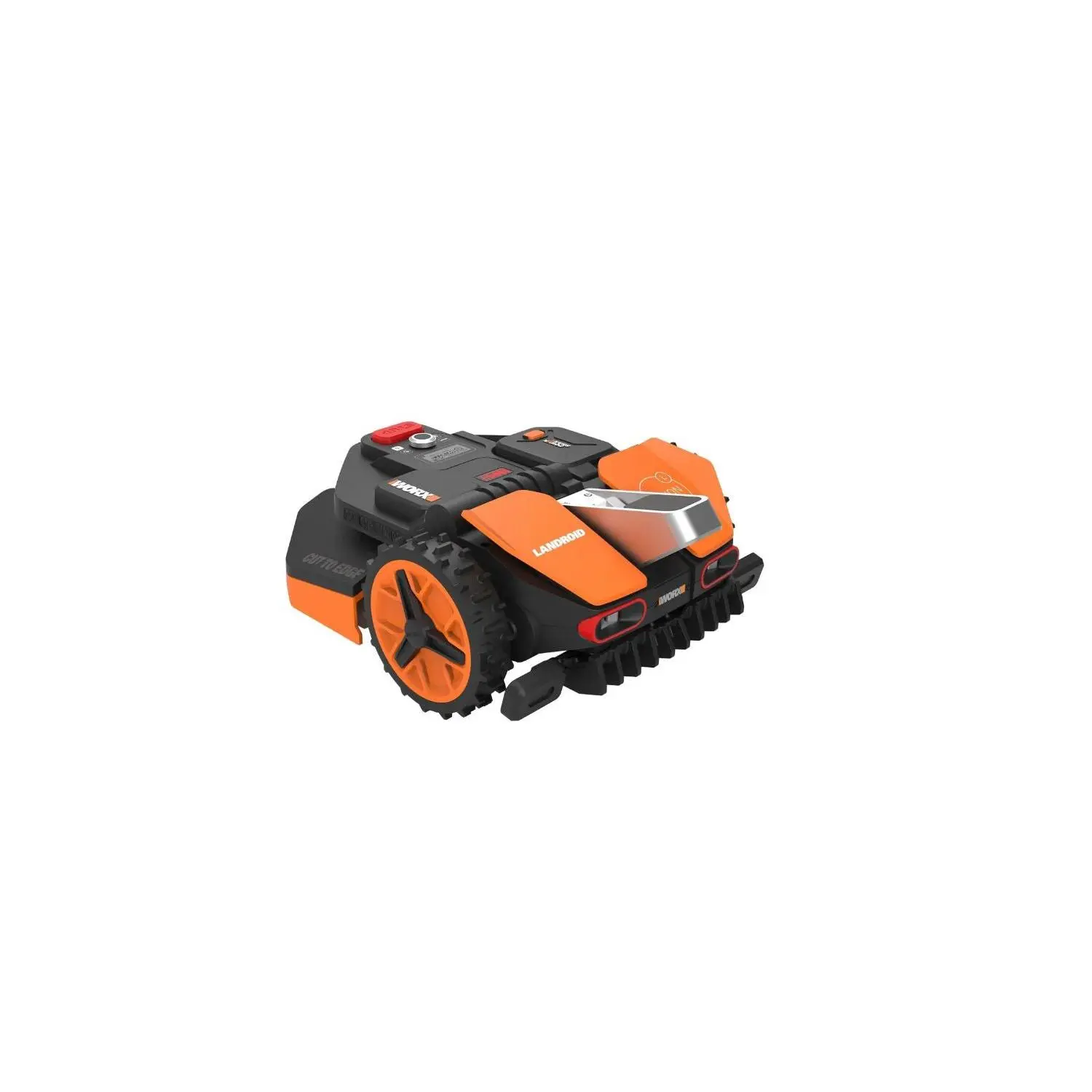 WORX Landroid Vision WR208 Wire-Free WiFi-Enabled Robotic Lawn Mower Complete Kit - 20V 4.0Ah Lithium, Easy Setup, AI-Powered Mowing, Active Obstacle Avoidance, Uneven Terrain Compatibility, Rain Detection, 34.7 Lbs