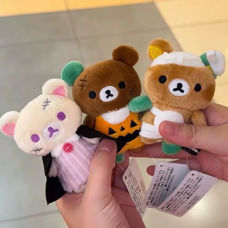 San-X Rilakkuma Plush Doll Cute Halloween pumpkin relax bear Plush