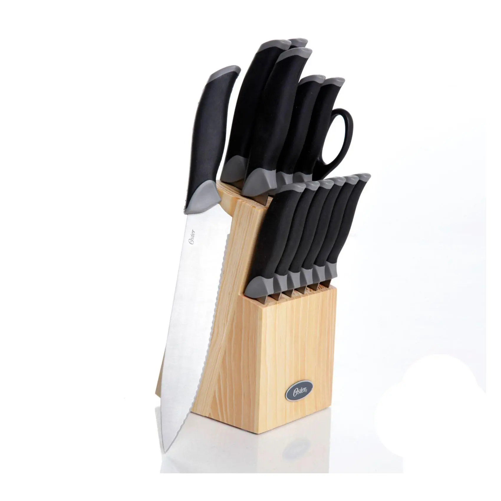 Oster Lingbergh 14 Piece Stainless Steel Cutlery Knife Set