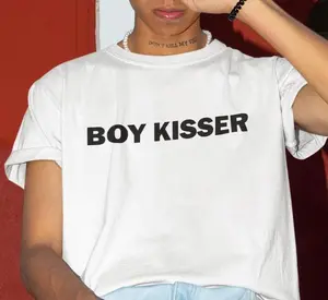 Boy Kisser Shirt, Gay T-Shirt, Shirt For Gay Friend, Pride Shirt, Funny Shirt, Funny Gift, Shirt For Friend, Funny Gag Gift, LGBTQ Shirt, Adult funny T-shirt, Gift for Woman and Man