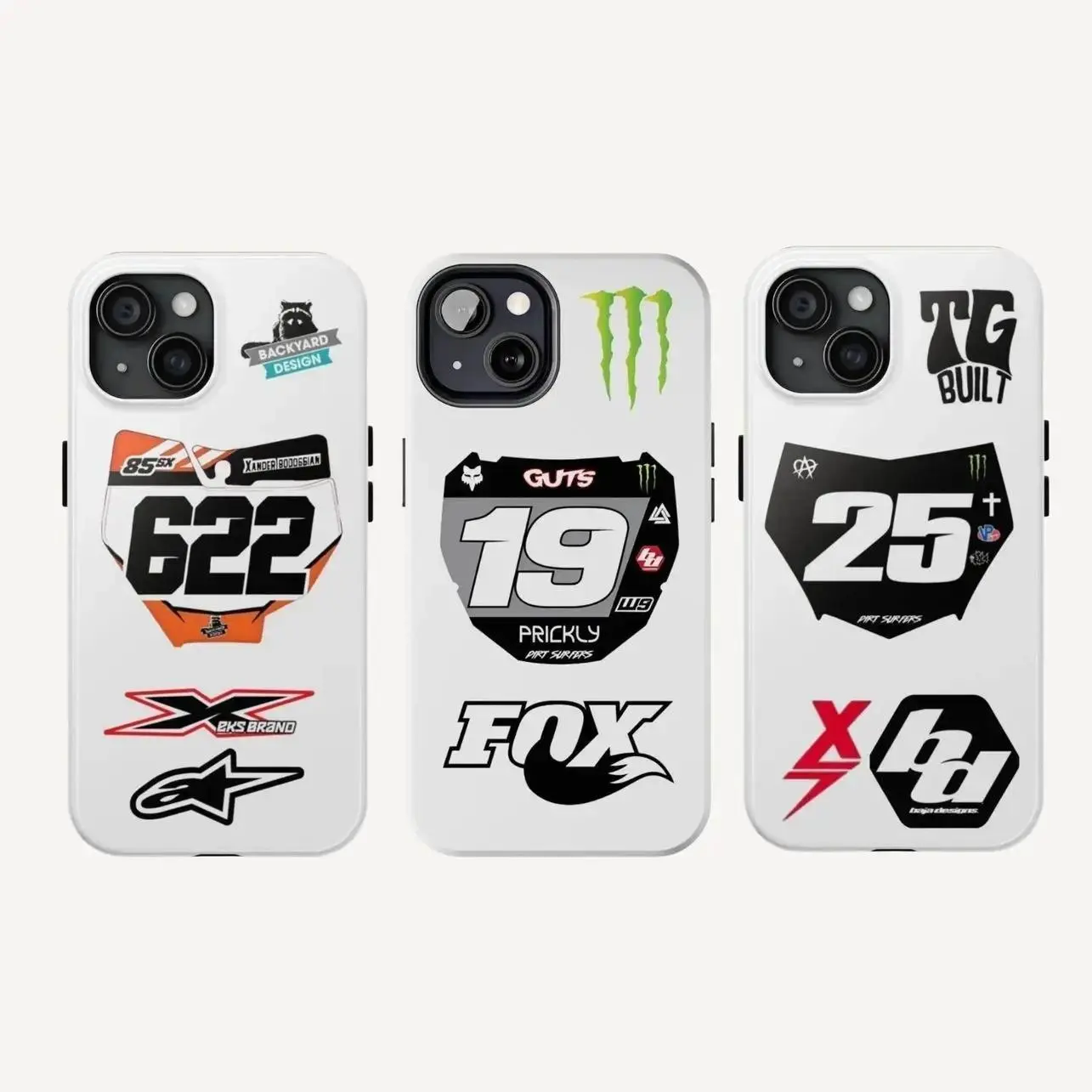 Fox Racing Riders Suitable Phone Case Suitable for iPhone 17-11 Pro Max/Plus and  Samsung Galaxy S23-25