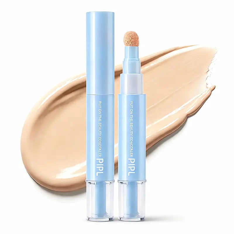 2-in-1 Korean Cushion Foundation & Concealer – Full Coverage Matte Makeup, Long-Lasting Oil Control Foundation, Pore Blurring Makeup Base for Smooth, Flawless Looking Skin #SummerVibes