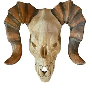 Deathclaw Skull Handpainted Gamer Decor - 3D Printed & Hand Painted Fallout Iconic Skull for Display or Collectible - Available in Various Sizes - Ornaments