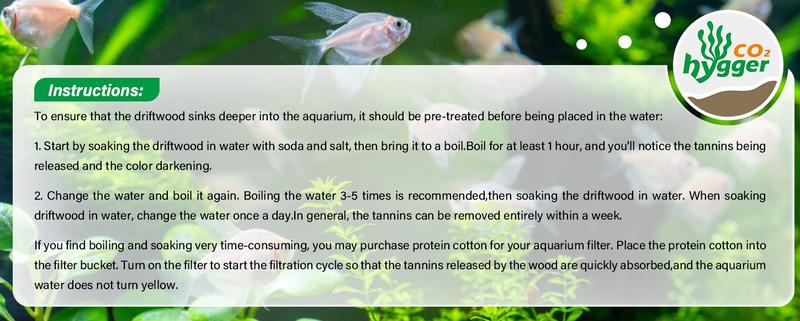 Driftwood for Aquarium Natural Aquarium Wood for Aquascaping Fish Tank Decorations Reptile Tank Decor