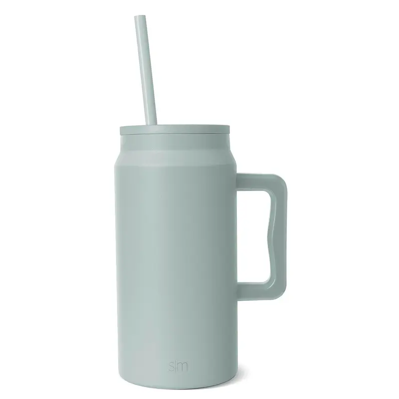 Simple Modern 50oz Trek Tumbler - Splash Proof Water Jug - Dishwasher Safe