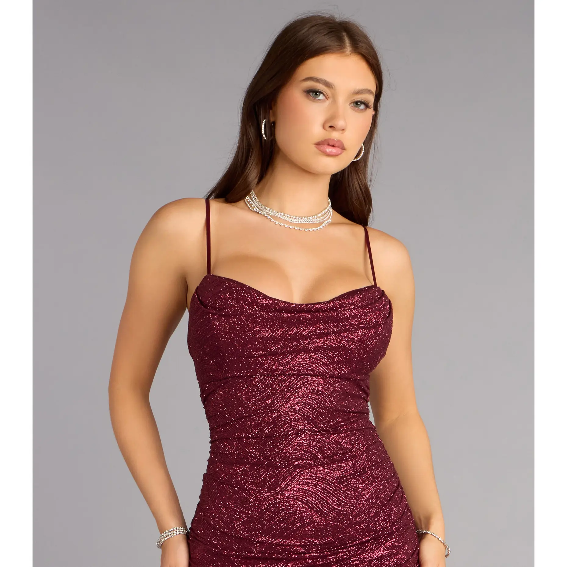 Adelyn Glitter Knit Mermaid Dress - TikTok Shop Adelyn Glitter Knit Mermaid Dress - TikTok Shop