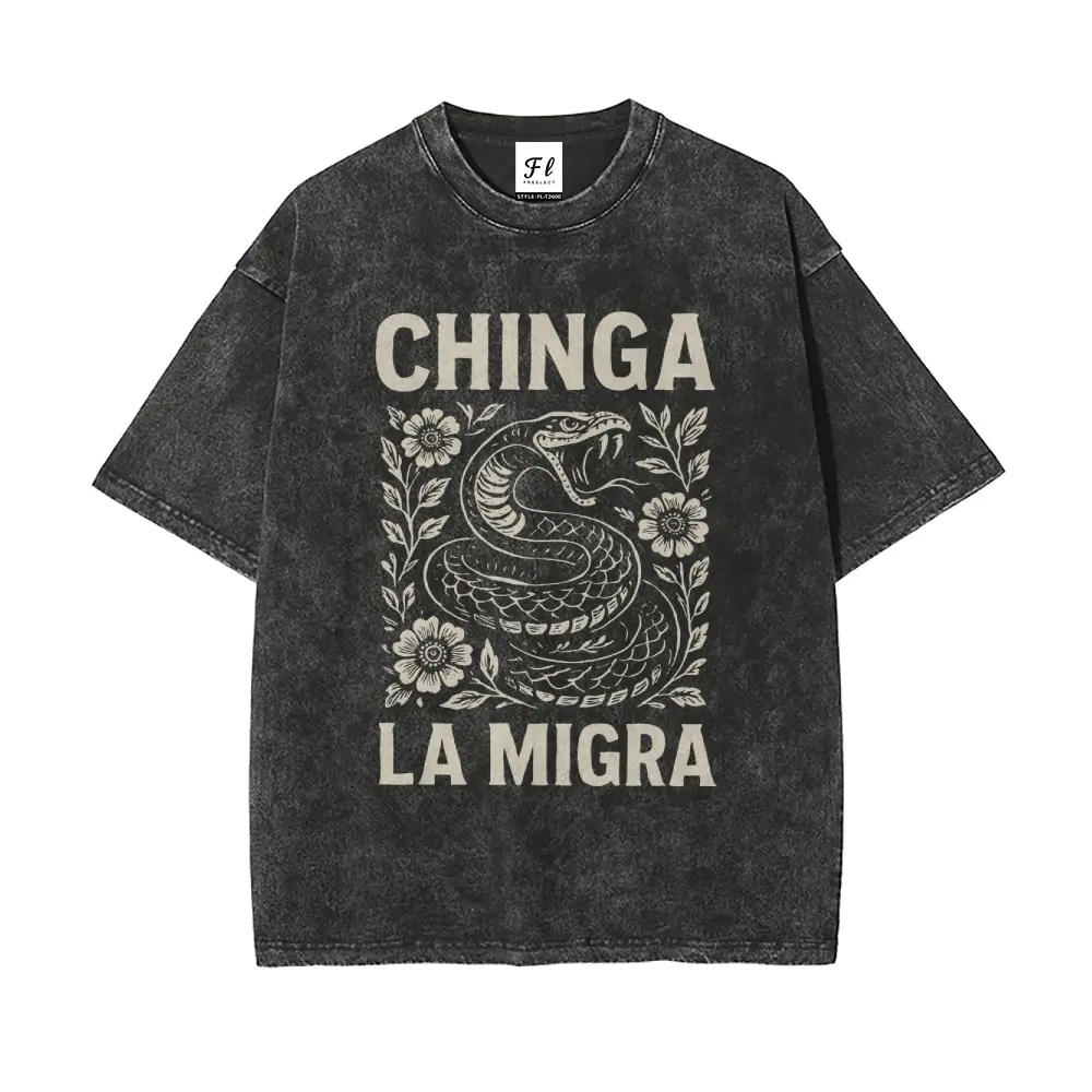 Men's Oversized Vintage Graphic T-Shirt in Soft Washed Cotton, Short-Sleeve Retro Streetwear with Unisex Fit, Shortsleeve