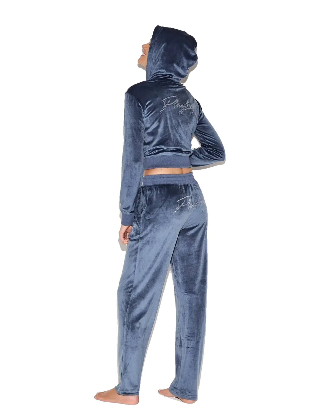 Playboy Women's Velour Pants