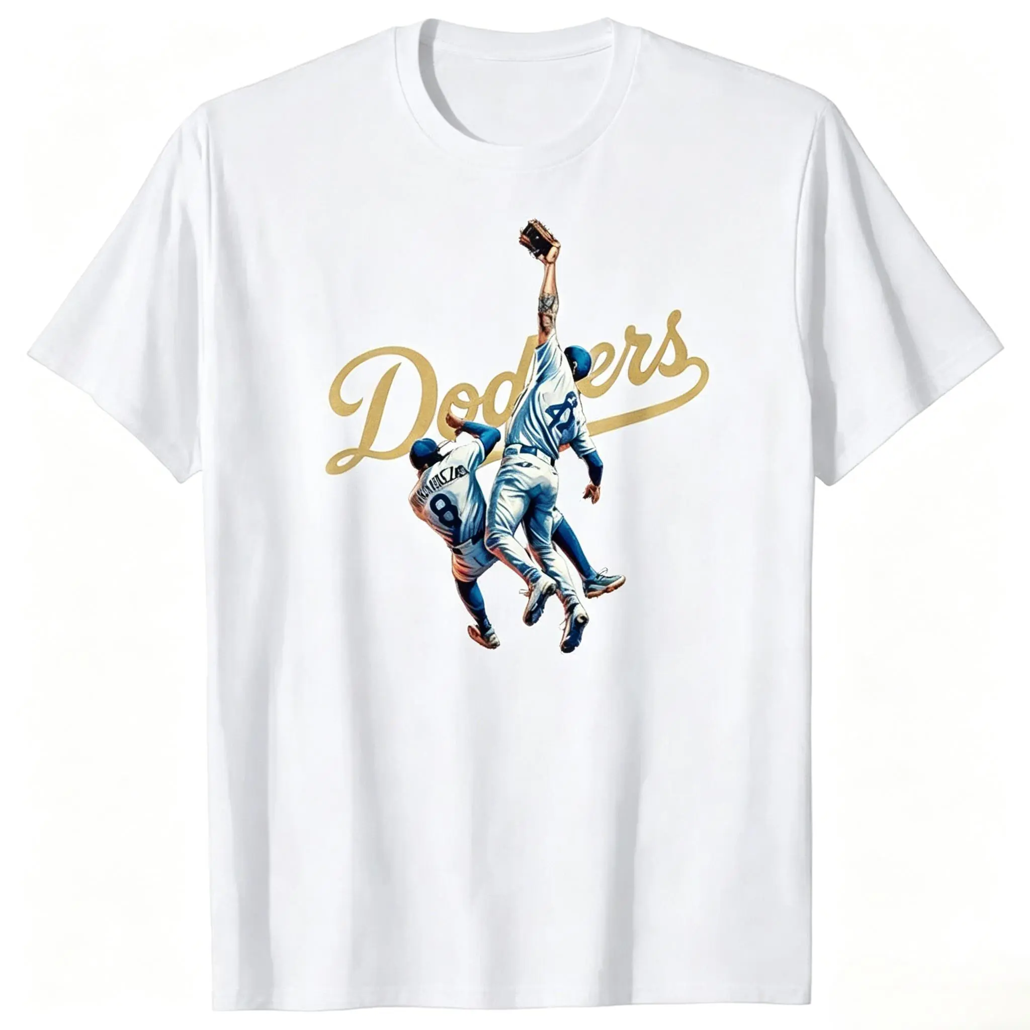 The Catch Dodger T-Shirt, Game 7 LA Baseball Moment Short Sleeve Tee, Champions Fan Gear, Vintage Sports Graphic Gift, Unisex Outfit Full
