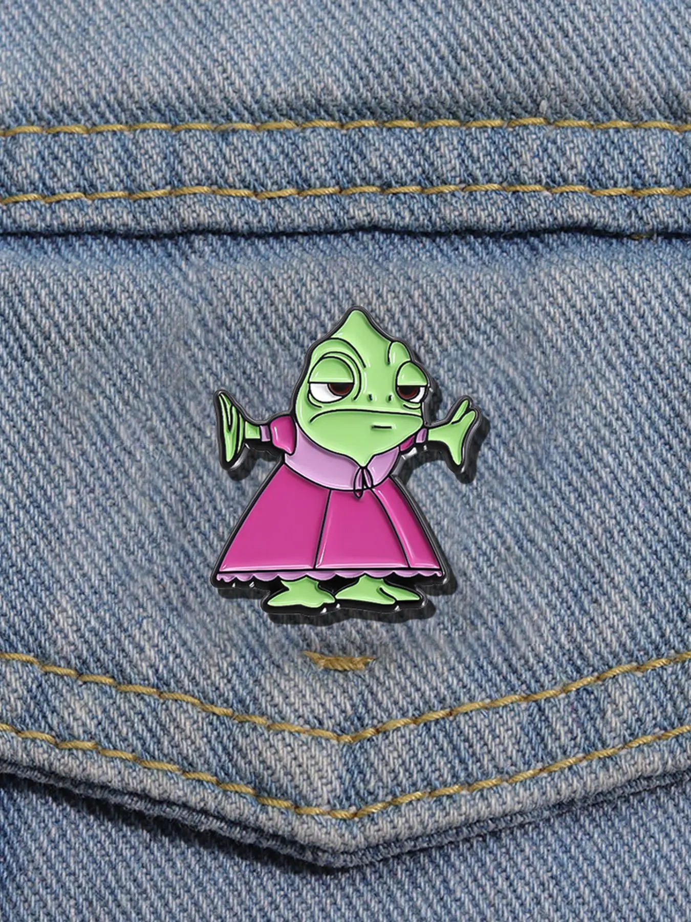 Cute Cartoon Design Brooch, Lapel Pin, Fashion Alloy Badge for Daily Clothing Decor, Trendy All-match & Exquisite Brooch for Birthday Gift, Fashion Accessory