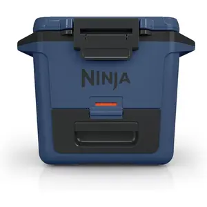 Ninja FB131BL FrostVault 30qt Hard Cooler with Dry Zone Premium Heavy-Duty Insulated Cooler Lakeshore Blue 30 Quart Capacity for 48 Cans