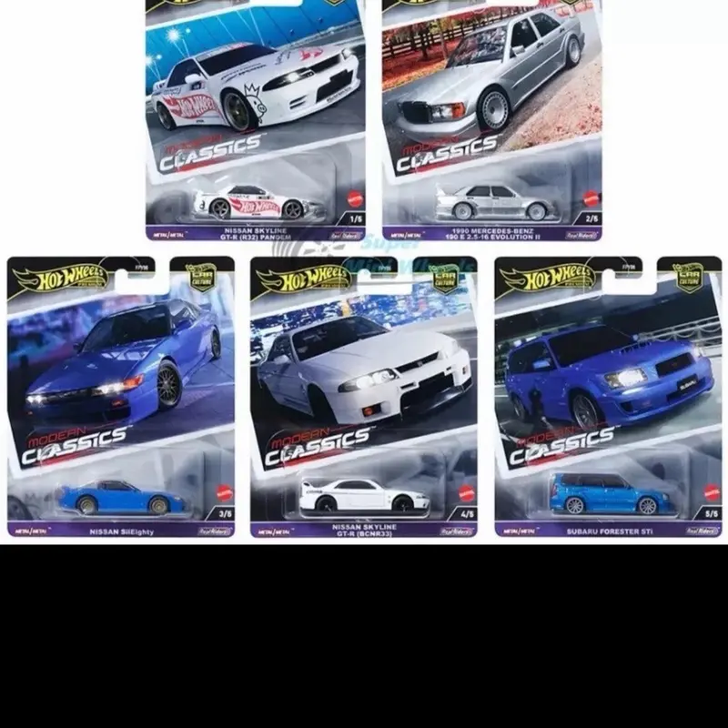 Hotwheels Modern Classics Premium set