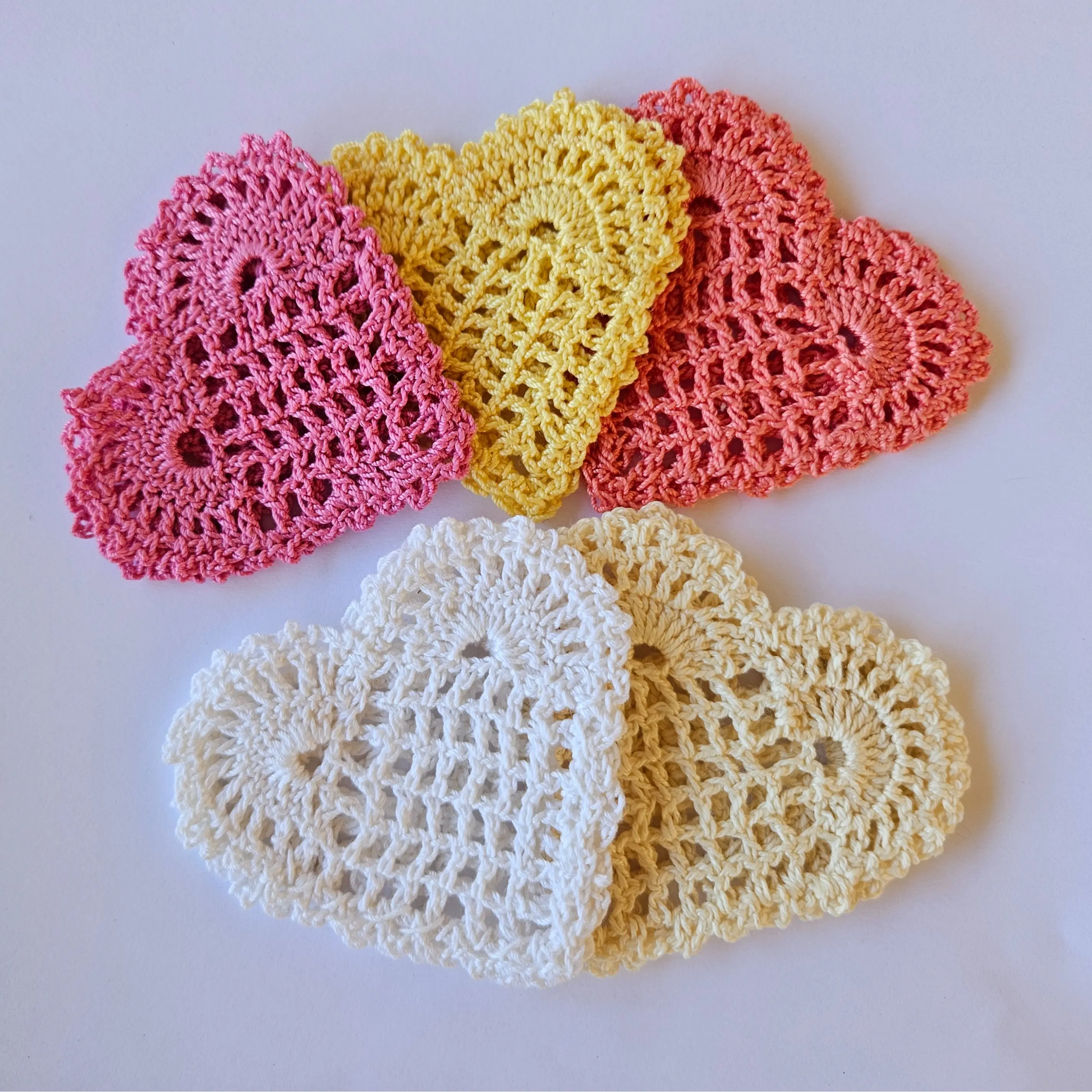 Handmade Crochet Heart Bookmark in Vibrant Colors | Perfect Book Lover Gifts for Reading Enthusiasts