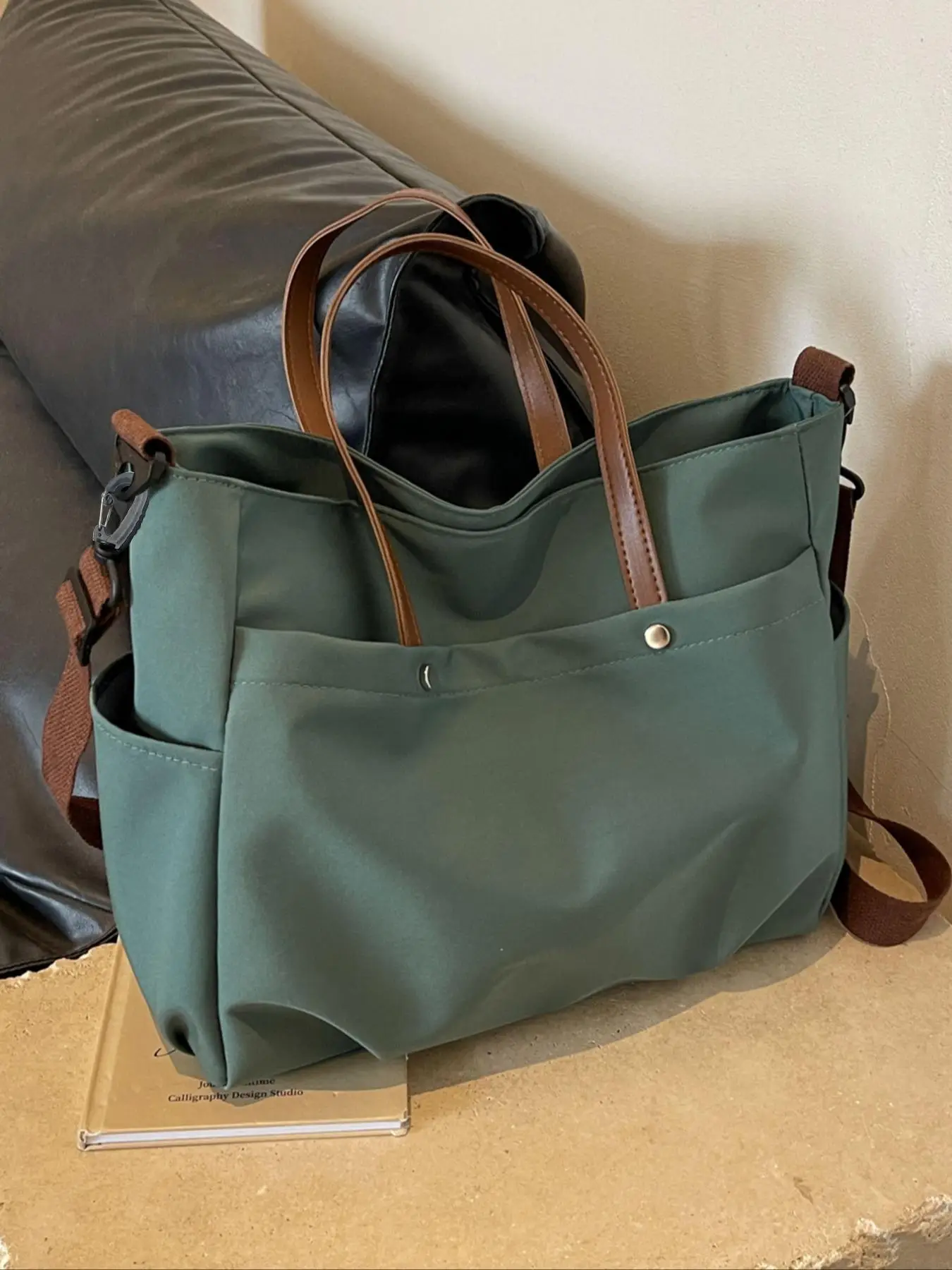 Large Capacity Minimalist Shoulder Bag, Casual Versatile Computer Crossbody Bag, All-match Tote Bag for Going Out, Dating, Shopping, Office, Class