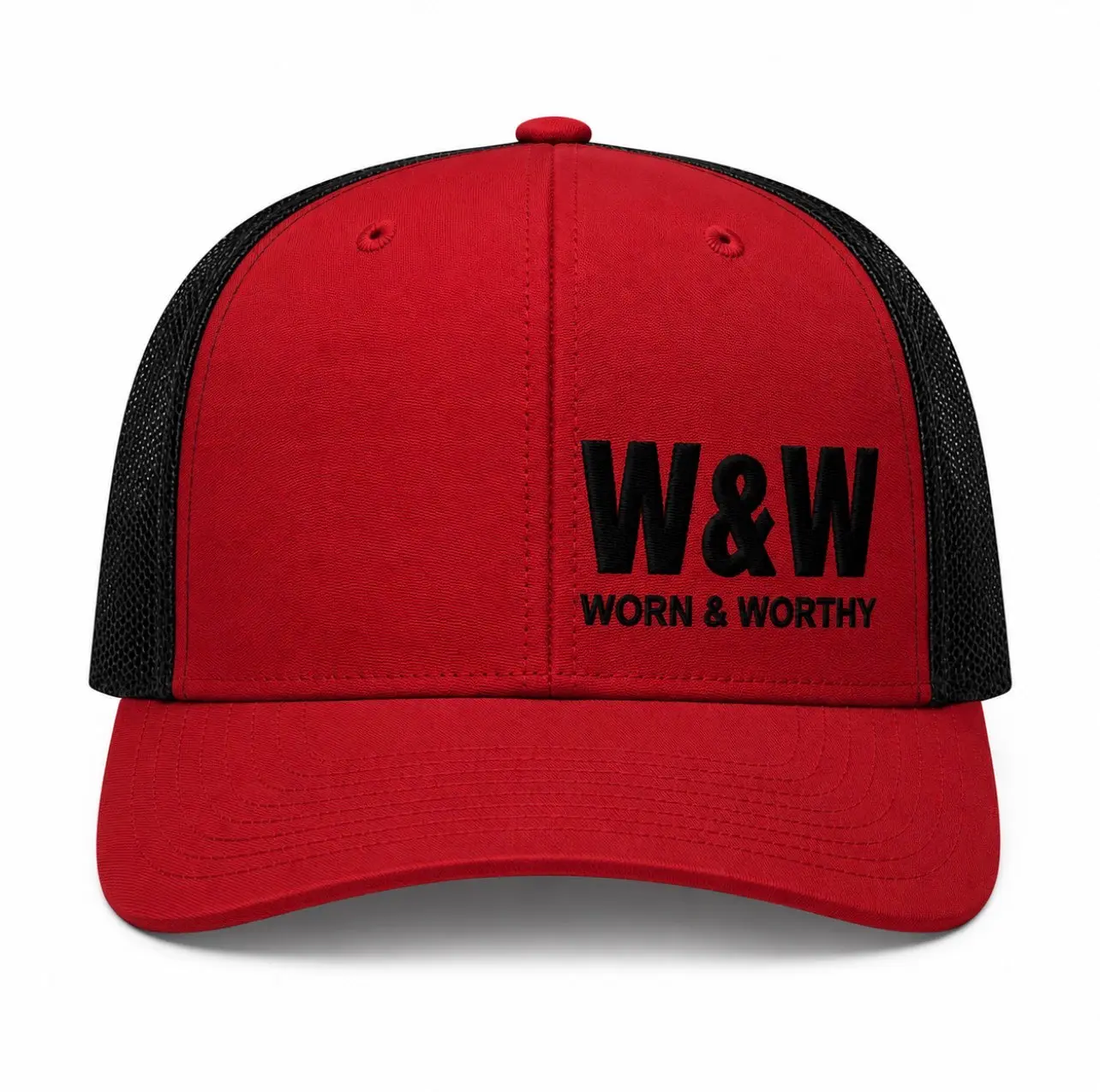 Built Different Hat | Red/Black Richardson 112