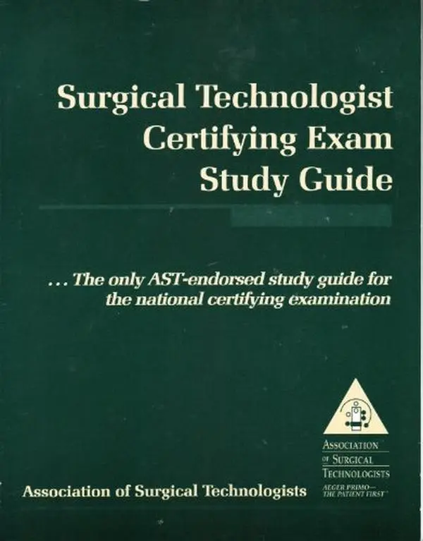 USED Book - Surgical Technologist Certifying Exam Study Guide (Paperback) - english