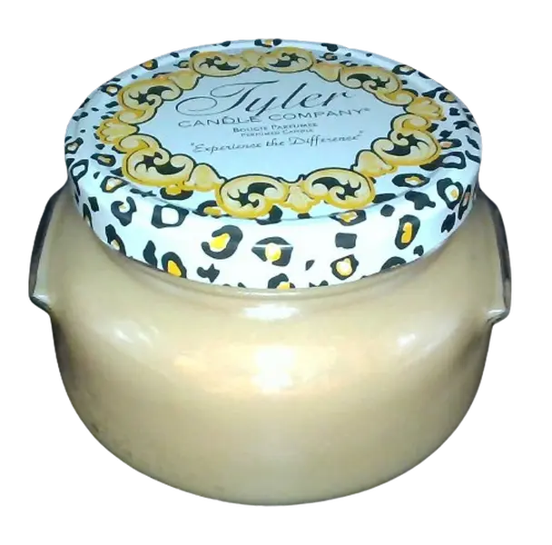 Tyler Candle Company Hand-Poured 2-Wick Paraffin Wax Jar Candle - Cinnamon Roll Fragrance, 22oz with Tyler Matches, Long-Lasting Home Decor Gift for Living Spaces, Two-Wick