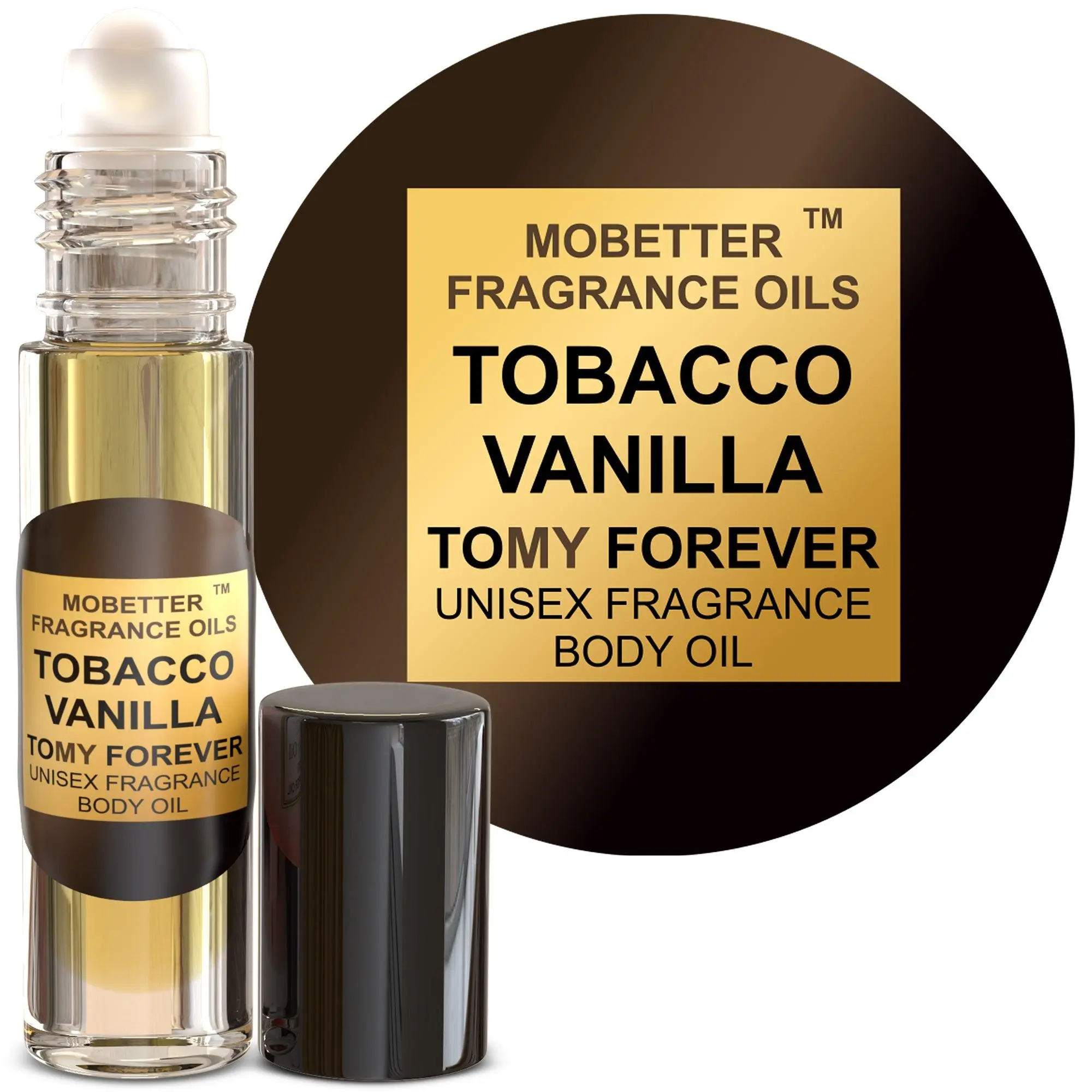 Vanilla Unisex Body Oil (10ml Roll On) by MoBetter Fragrance Oils