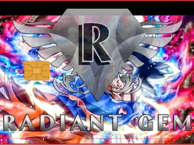 mtg credit card skin STICKIEMART Holographic Anime Trading Cover. Debit| Credit|Transit|Cards w/EZ Applicator Included! : Electronics Magic The Gathering Debit Card