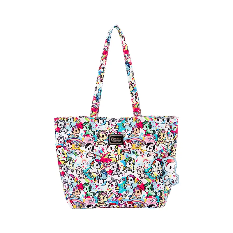 Official Tokidoki Toki  | Aesthetic Casual Everyday Bag Kawaii Designer Bestie Gift durable shopping tote lightweight travel reusable Grocery Water-Resistant option christian easter weekender large capacity bento summer stylish luxury minimalist solid