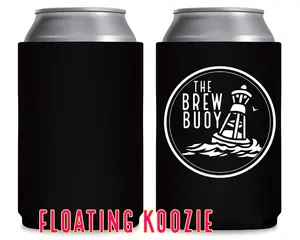 THE BREW BUOY! THE ORIGINAL FLOATING CAN KOOZIE! SIP WHILE YOU DIP THIS SUMMER!