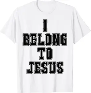 I Belong To Jesus Kaka - I Belong To Jesus T-Shirt - Josephroycos Shop 47B0D56WRYFK