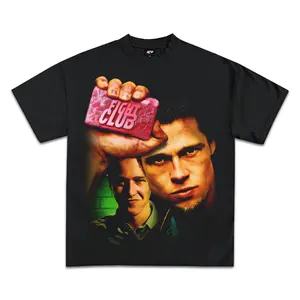 [Sale Up To 40%] Fight Club Graphic T-Shirt, Crewneck Cotton Made In USA