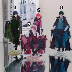 Blue Lock Vampire Model Anime Peripheral Acrylic Stand Isagi Yoichi Bachira Meguru Chigiri Hyoma Desktop Display Birthday Gift for Girls