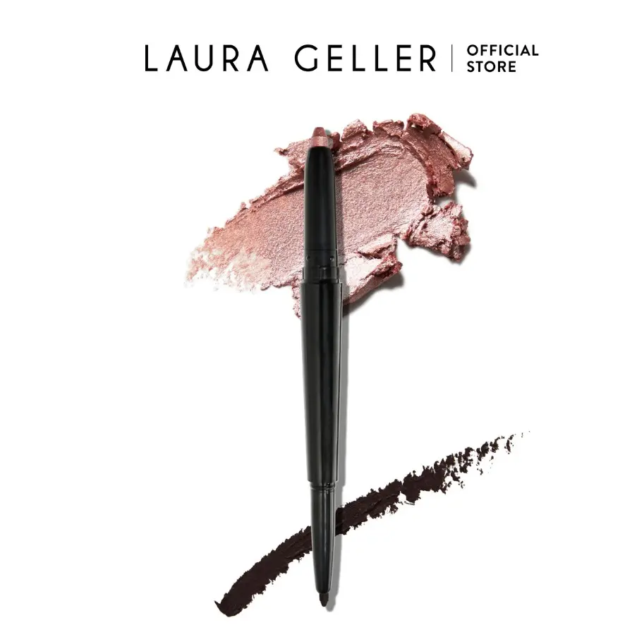 Laura Geller Swipe-n-Line Instant Eye Perfecting Stick Dual-Ended Cream Shadow & Liner Eye Crayon for Long-Lasting Blend Laura Geller Swipe-n-Line Instant Eye Perfecting Stick Dual-Ended Cream Shadow & Liner Eye Crayon for Long-Lasting Blend