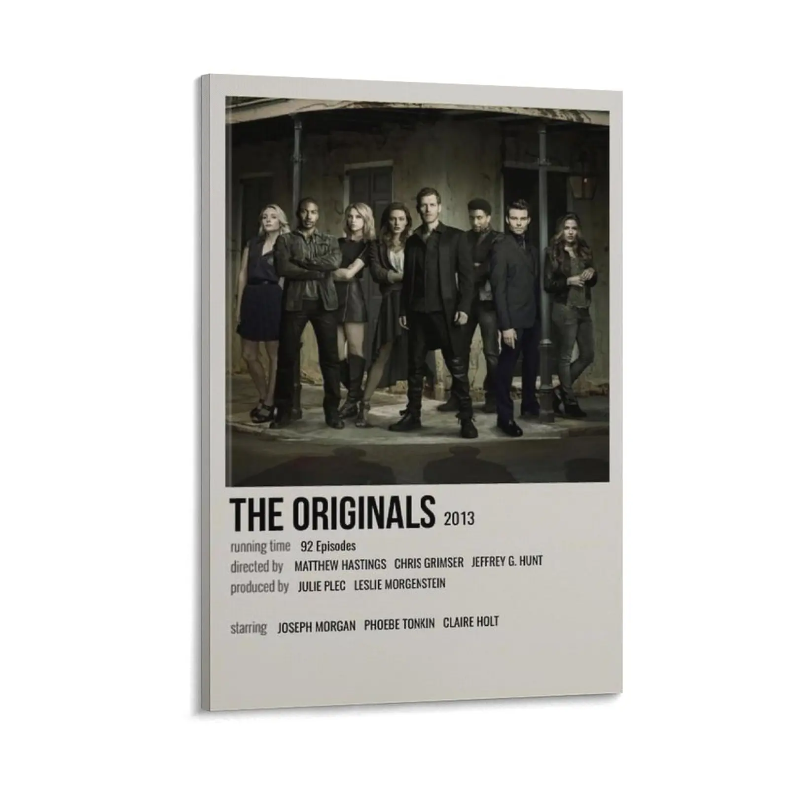 The Originals Series Artistic Customizable Multi-Size Canvas Art Print, Home Room Decor Wall Art for Bedroom, Office Bar Gift