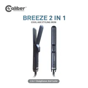 Caliber Breeze 2 in 1 Cool Air Styling Iron for Easy Hair Styling Comfort Lightweight   Iron Hair Straightener