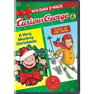 Curious George: Holiday 2-pack  [DVD Video Disc] 2 Pack, Snap Case