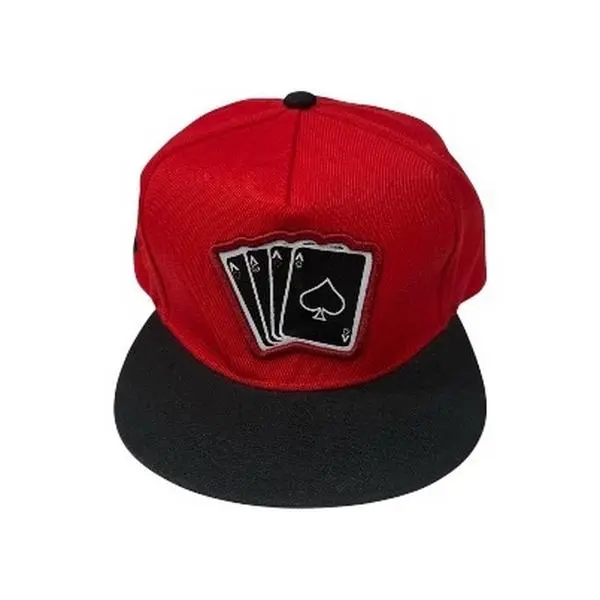 Flat Bill Aces & Cattle Cartel Logo Hat