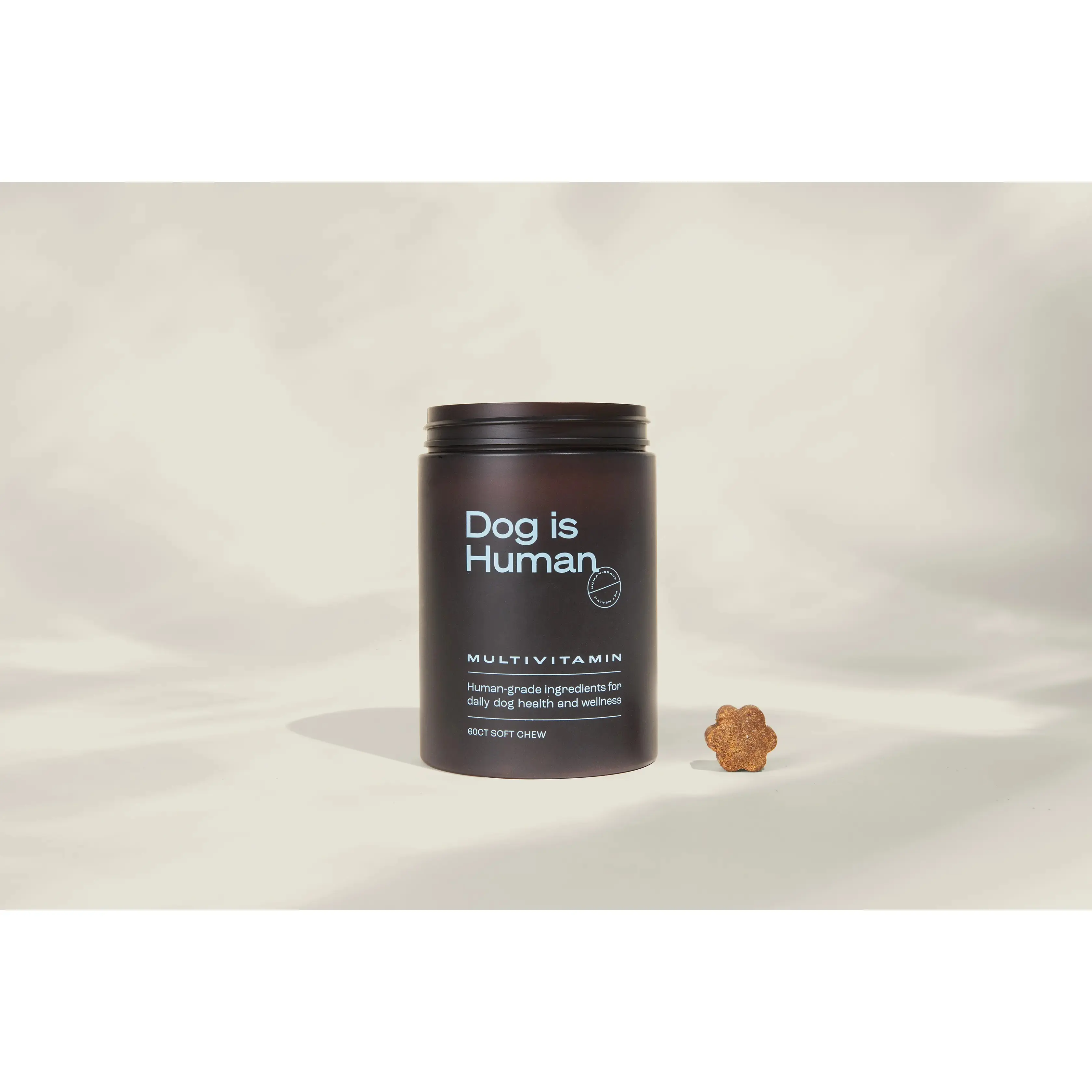 Dog is Human Daily Multivitamin for Dogs (Chicken Flavor) Human-grade, Vet-formulated, Made in Vermont